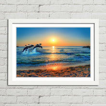 Load image into Gallery viewer, Dolphin Jumping in Thai Sunset
