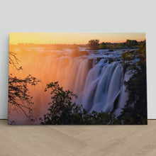 Load image into Gallery viewer, Victoria Falls at Sunset Africa
