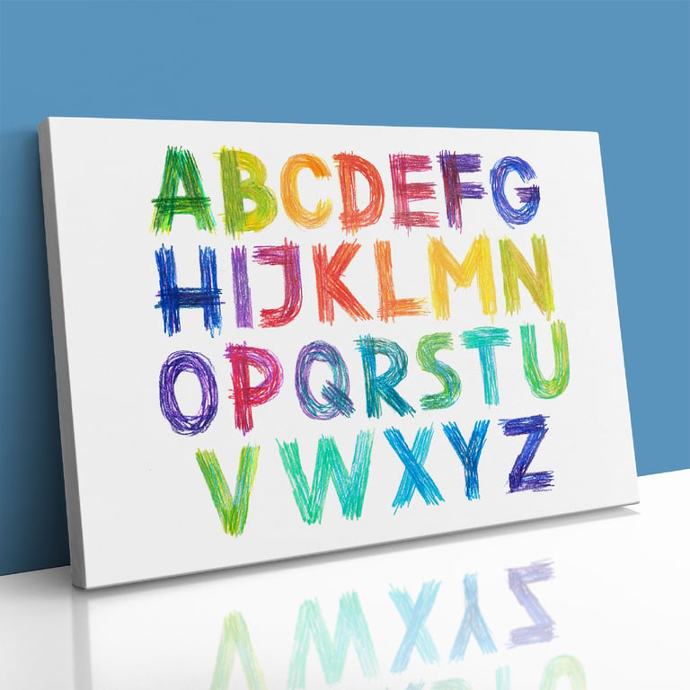 Alphabet Scribble Child Educational