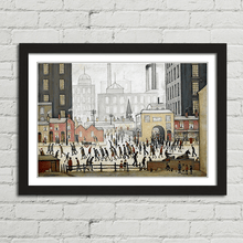 Load image into Gallery viewer, LS Lowry Coming From The Mill Painting
