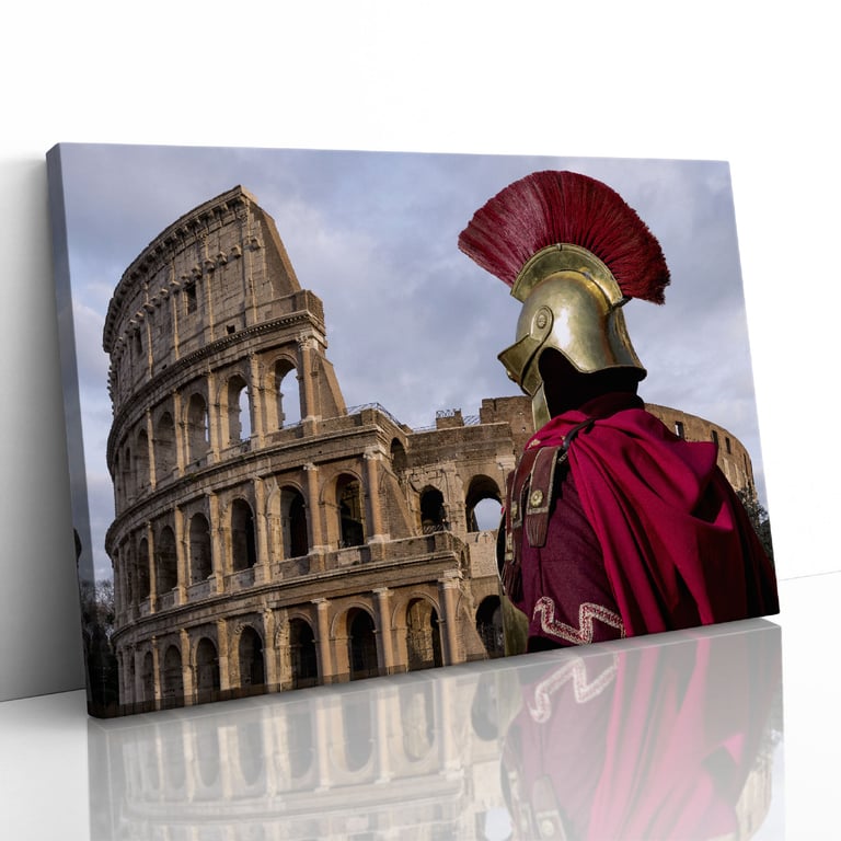 Roman Soldier Helmet Colosseum Rome