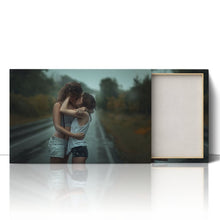 Load image into Gallery viewer, Girls Kissing in the Rain
