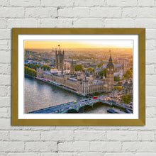 Load image into Gallery viewer, Houses of Parliament Sunset from London Eye
