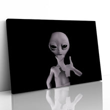 Load image into Gallery viewer, Grey Alien Thumbs Up ET
