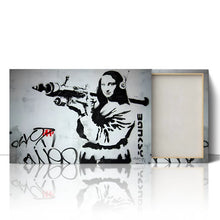 Load image into Gallery viewer, Mona Lisa Bazooka Banksy

