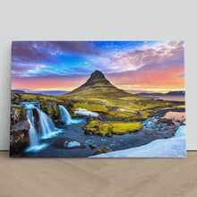 Load image into Gallery viewer, Kirkjufell Mountain Iceland Sunrise
