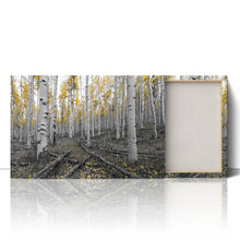 Load image into Gallery viewer, Yellow Tree Forest Scene
