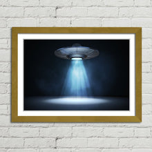 Load image into Gallery viewer, UFO Alien Spaceship Light Beam
