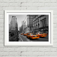 Load image into Gallery viewer, New York Taxis in Manhattan Yellow Taxi
