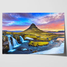 Load image into Gallery viewer, Kirkjufell Mountain Iceland Sunrise
