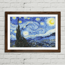 Load image into Gallery viewer, Van Gogh Starry Night Painting
