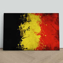 Load image into Gallery viewer, Belgium Flag Paint Splash
