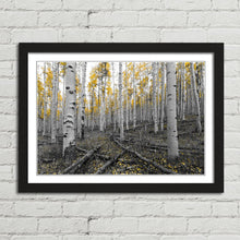 Load image into Gallery viewer, Yellow Tree Forest Scene
