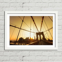 Load image into Gallery viewer, Brooklyn Bridge New York City Sunset
