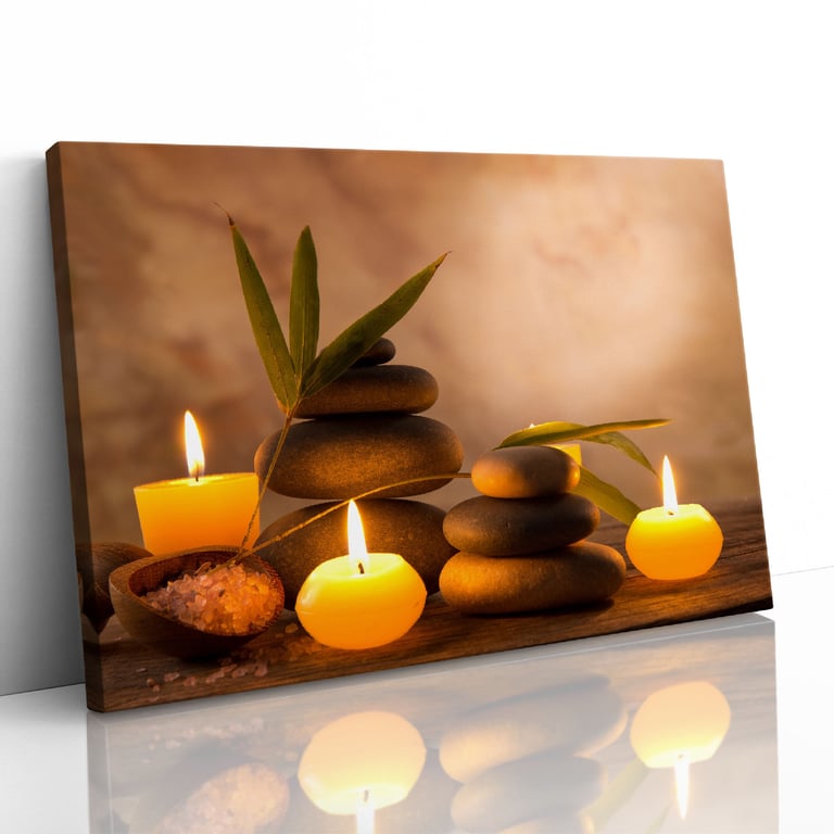 Aromatherapy Candles Zen Stones