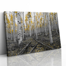 Load image into Gallery viewer, Yellow Tree Forest Scene
