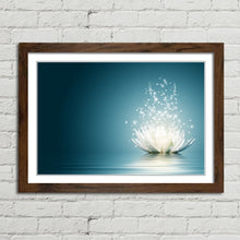 Load image into Gallery viewer, Lotus Flower on Water Sparkle
