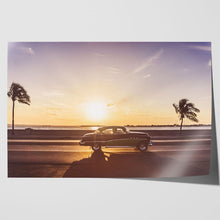 Load image into Gallery viewer, Cuba Classic Car Sunset
