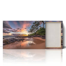 Load image into Gallery viewer, Colourful Beach Sunset Secret Cove Maui
