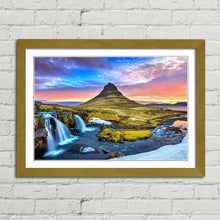 Load image into Gallery viewer, Kirkjufell Mountain Iceland Sunrise
