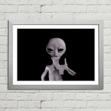 Load image into Gallery viewer, Grey Alien Thumbs Up ET
