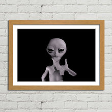 Load image into Gallery viewer, Grey Alien Thumbs Up ET
