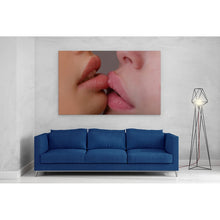 Load image into Gallery viewer, Girls Kissing Close Up Lips
