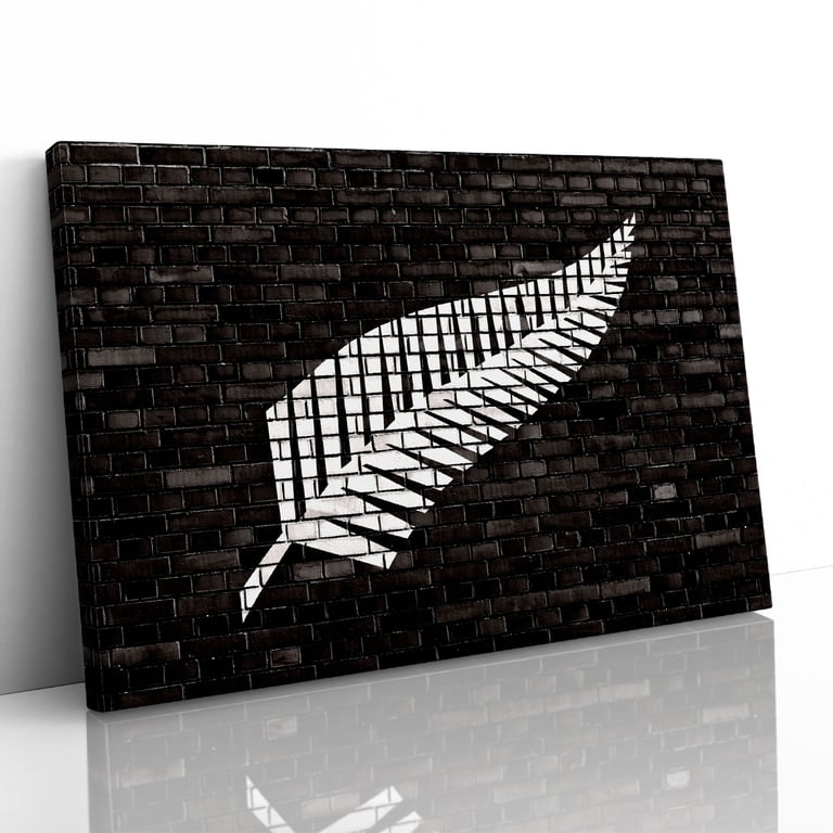 New Zealand Silver Fern Flag Paint