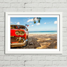 Load image into Gallery viewer, American Classic Car Beach Cuba
