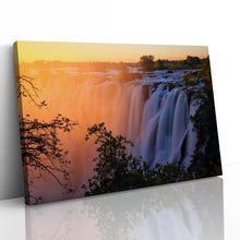 Load image into Gallery viewer, Victoria Falls at Sunset Africa
