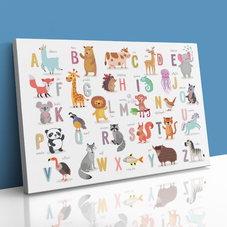 Cute Animals Alphabet Kids