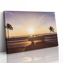 Load image into Gallery viewer, Cuba Classic Car Sunset
