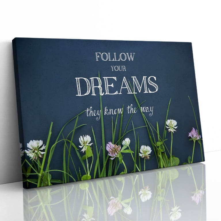 Follow Your Dreams Motivational Quote