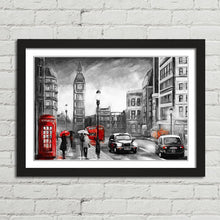 Load image into Gallery viewer, Red Telephone Box and London Cab
