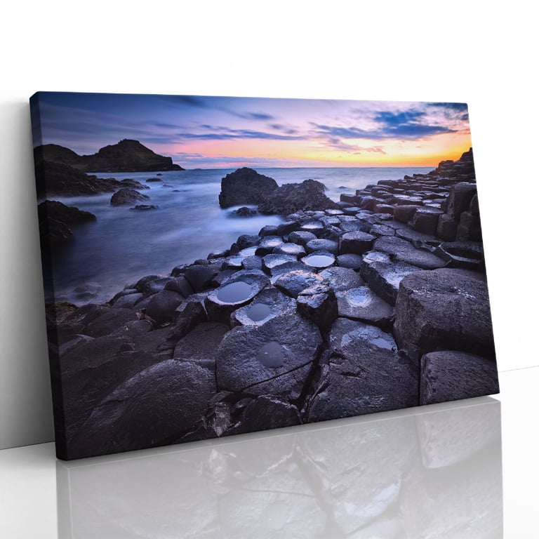 Giants Causeway Sunset Antrim