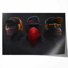 Load image into Gallery viewer, Swag Monkeys Banksy
