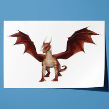 Load image into Gallery viewer, Fairytale Dragon with Mystical Wings
