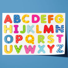 Load image into Gallery viewer, Alphabet Letters Child Educational
