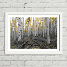 Load image into Gallery viewer, Yellow Tree Forest Scene
