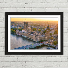 Load image into Gallery viewer, Houses of Parliament Sunset from London Eye
