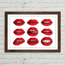 Load image into Gallery viewer, Full Red Lips Mouth
