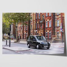 Load image into Gallery viewer, Black Cab on London Street
