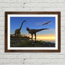 Load image into Gallery viewer, Dinosaur Brachiosaurus T Rex Pterodactyl
