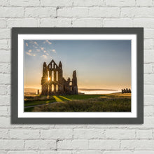 Load image into Gallery viewer, Sun Ray on Whitby Abbey
