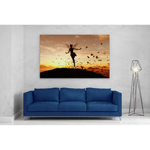 Load image into Gallery viewer, Fairy Tinkerbell and Butterflies at Sunset
