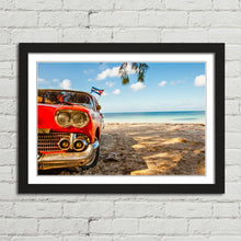 Load image into Gallery viewer, American Classic Car Beach Cuba
