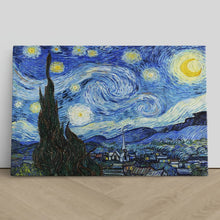 Load image into Gallery viewer, Van Gogh Starry Night Painting
