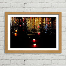 Load image into Gallery viewer, Candle Lanterns Reflections Hoi An
