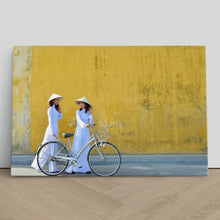 Load image into Gallery viewer, Traditional Girls on Bikes Hoi An
