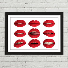 Load image into Gallery viewer, Full Red Lips Mouth
